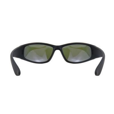 P0739 black shield pc/tr90 sunglasses