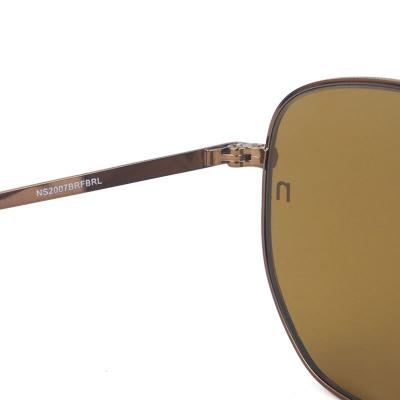 M10624 bronze aviator metal sunglasses