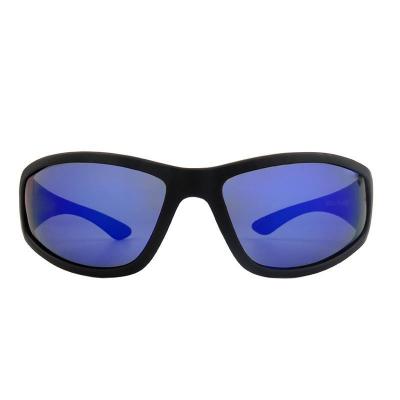 P0739 black shield pc/tr90 sunglasses