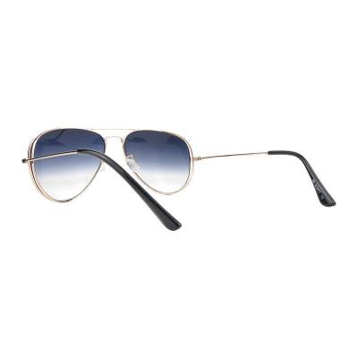 M10720 gold aviator metal sunglasses