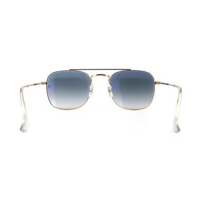 M10547 gold aviator metal sunglasses