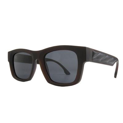 P10138 dark brown wayfarer pc/tr90 sunglasses