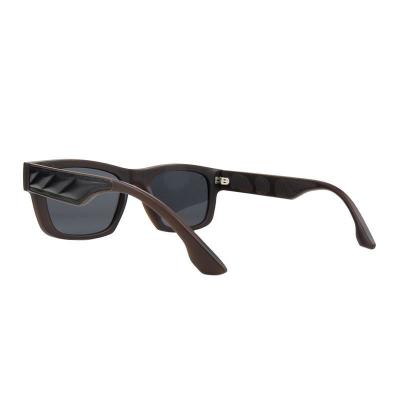 P10138 dark brown wayfarer pc/tr90 sunglasses