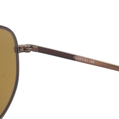 M10624 bronze aviator metal sunglasses