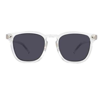 P10455 clear/crystal transparent wayfarer pc/tr90 sunglasses