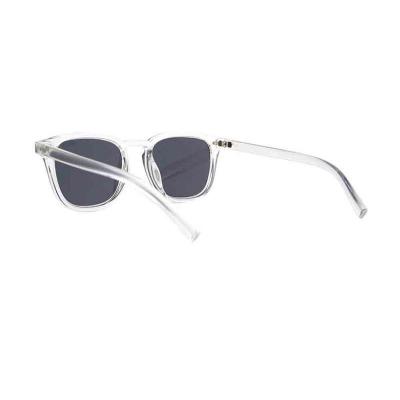 P10455 clear/crystal transparent wayfarer pc/tr90 sunglasses