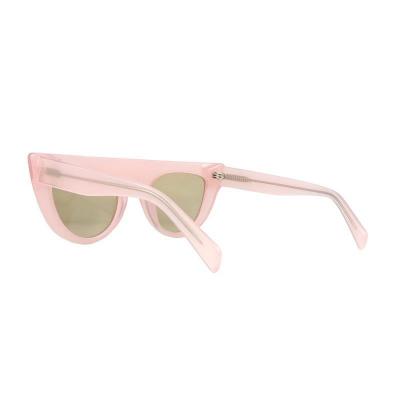 A10469 pink cat eye acetate sunglasses