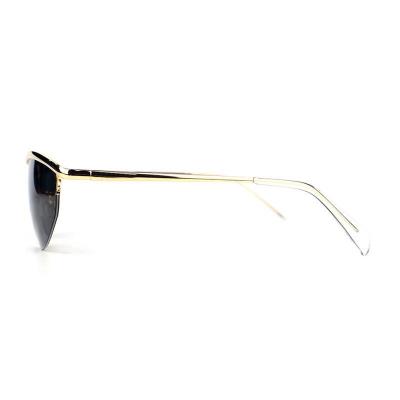 M10878 gold cat eye metal sunglasses