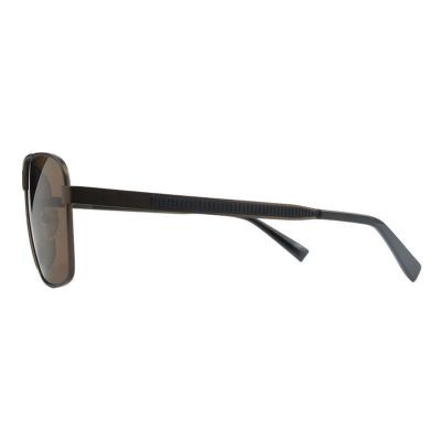 H10447 black / gunmetal aviator mixed-material sunglasses