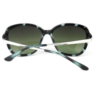P10555 marbled black-aqua butterfly pc/tr90 sunglasses