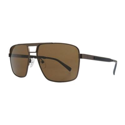 H10447 black / gunmetal aviator mixed-material sunglasses