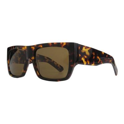 A11046 tortoise square acetate sunglasses