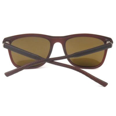 P10552 matte black wayfarer pc/tr90 sunglasses