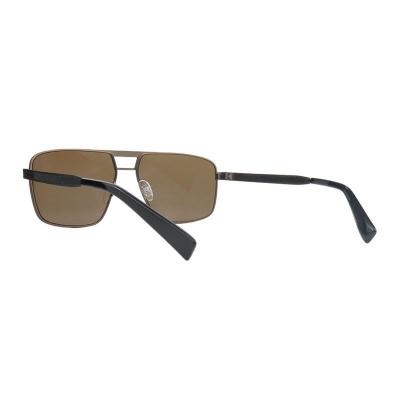 H10447 black / gunmetal aviator mixed-material sunglasses