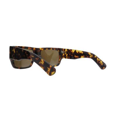A11046 tortoise square acetate sunglasses