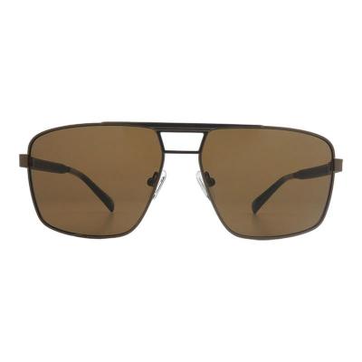 H10447 black / gunmetal aviator mixed-material sunglasses
