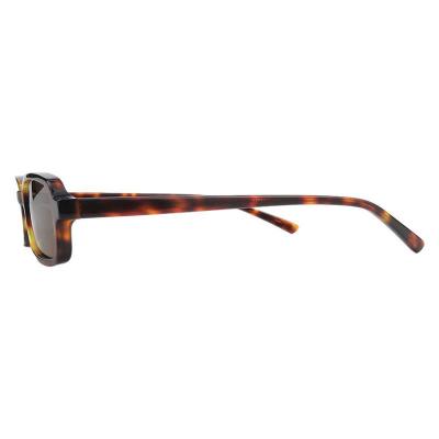 A11030 tortoise oval acetate sunglasses