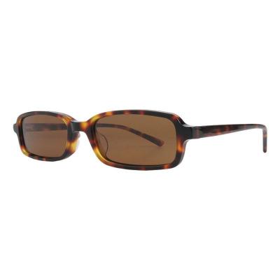A11030 tortoise oval acetate sunglasses