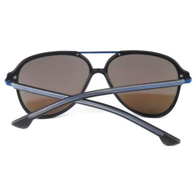P10556 black geometric pc/tr90 sunglasses