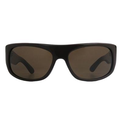A11044 black shield acetate sunglasses
