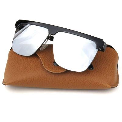 P10554 black square pc/tr90 sunglasses