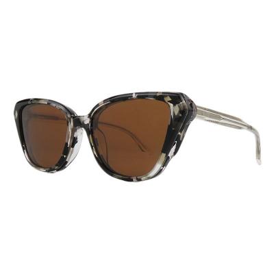 A11056 tortoise cat eye acetate sunglasses