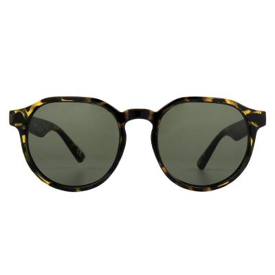 P10579 tortoiseshell round pc/tr90 sunglasses