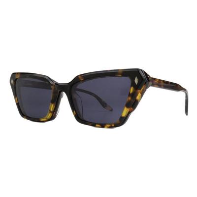 A11061 tortoise cat eye acetate sunglasses