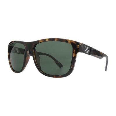 H10451 tortoiseshell (brown / amber / black mottled) wayfarer mixed-material sunglasses