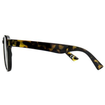 P10579 tortoiseshell round pc/tr90 sunglasses