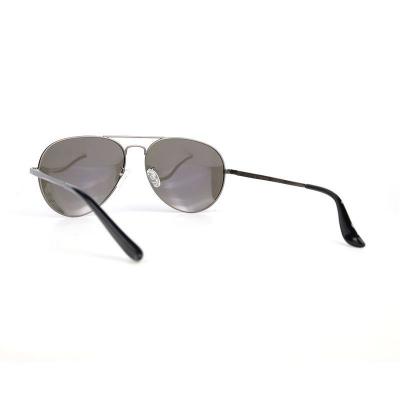 M10899 gunmetal aviator metal sunglasses
