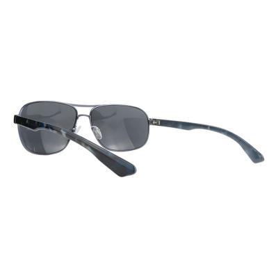 H10458 black aviator mixed-material sunglasses