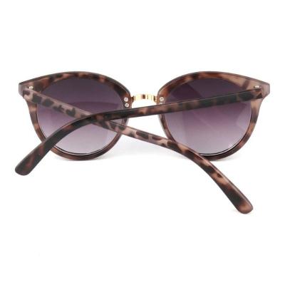 P10573 tortoiseshell round pc/tr90 sunglasses