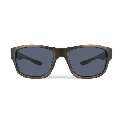 P10619 bronze/gunmetal brown square pc/tr90 sunglasses