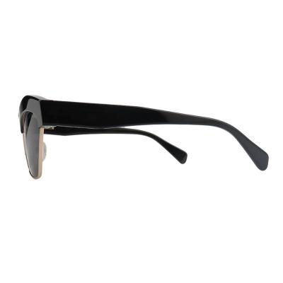 A11049 black cat eye acetate sunglasses