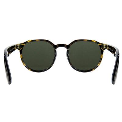 P10579 tortoiseshell round pc/tr90 sunglasses