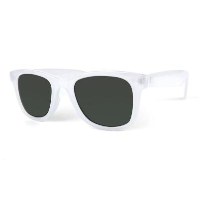 P10582 white wayfarer pc/tr90 sunglasses