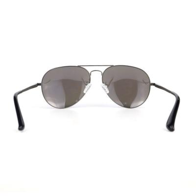 M10899 gunmetal aviator metal sunglasses