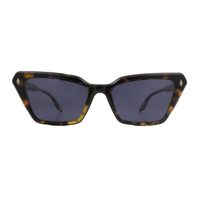 A11061 tortoise cat eye acetate sunglasses
