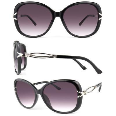 P10570 tortoiseshell/pink gradient butterfly pc/tr90 sunglasses