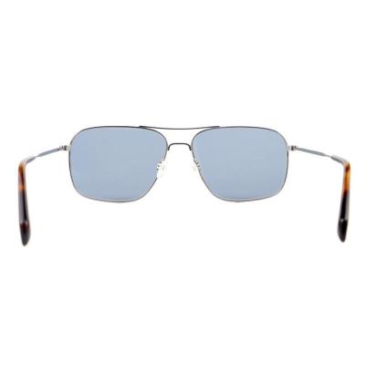 M10952 gunmetal aviator metal sunglasses