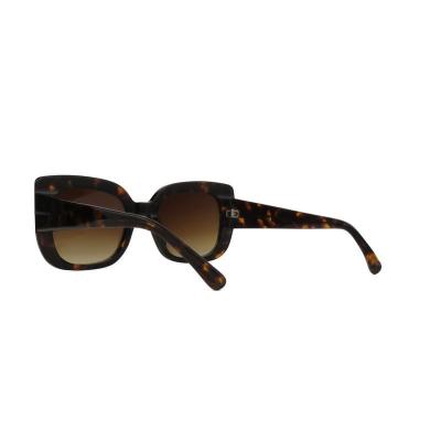 A11069 tortoise square acetate sunglasses