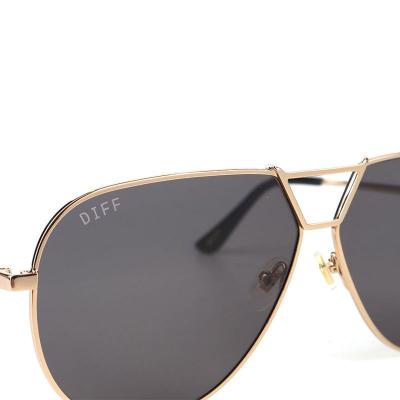 M10950 gold aviator metal sunglasses