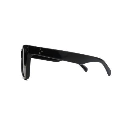 A11079 black wayfarer acetate sunglasses