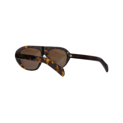 A11078 tortoise shield acetate sunglasses