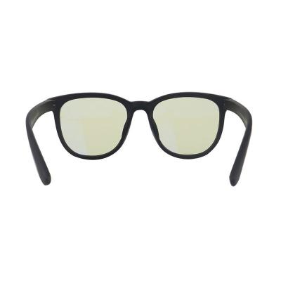 P10683 matte black wayfarer pc/tr90 sunglasses
