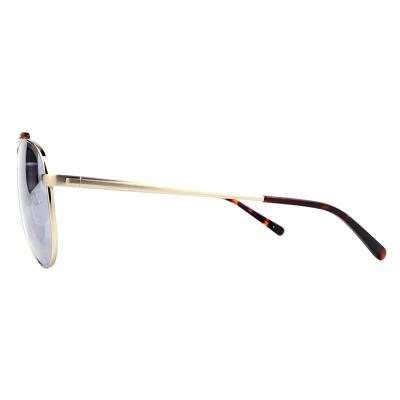 M10953 gold aviator metal sunglasses