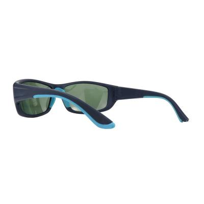 P10645 black square pc/tr90 sunglasses