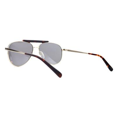 M10953 gold aviator metal sunglasses