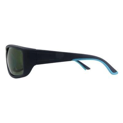 P10645 black square pc/tr90 sunglasses